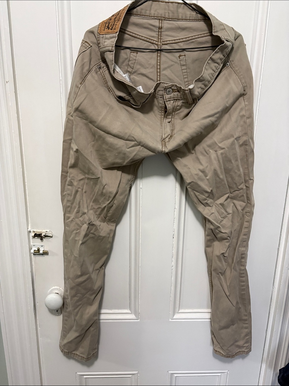 Levi's Men's Tan Chinos Slim Straight